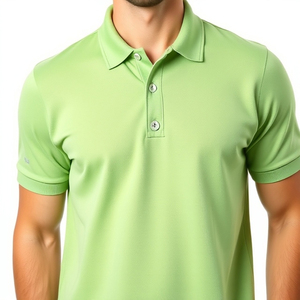 Polo élégant pour homme 100% coton, manches courtes, logo personnalisé, coupe classique, respirant, vêtements décontractés de qualité supérieure, vente en gros - Product Image 6