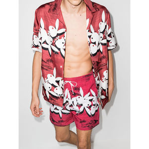 Summer Trendy Eco Friendly Men's Casual Shorts Printed Drawstring Men Basketball Trunks Sportswear Sublimation Shorts Men - Product Image 6