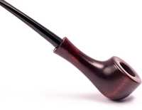 Pipe à fumer artistique élégante, faite à la main, en bois naturel et résine, peinte à la main, réutilisable, sûre, au design brut et apaisant, pour une utilisation consciente