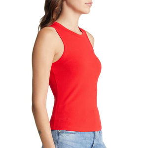 <b>High</b> Quality Custom Men's Workout Tank <b>Top</b> Active Gym Logo Cotton with <b>Lace</b> Decoration Wholesale - Product Image 3