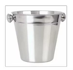 Cubo de hielo de metal aislado de lujo con tapa Uso de fiesta de boda Enfriador de vino para bares y champán - Product Image 2