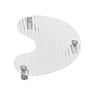 Bandeja de acrílico transparente para servir alimentos en diseño de marco con acabado elegante, Perfecta para servir té y café en hoteles y restaurantes - Product Image 5