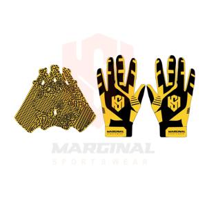 Guantes de Fútbol Americano Profesionales de la Mejor Calidad, Ligeros, Totalmente Personalizables, con Agarre Antideslizante, Logotipo Personalizado, Dedos Completos - Product Image 3