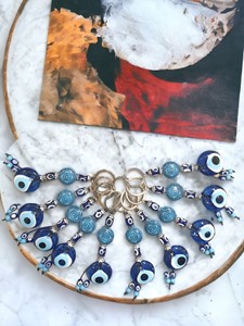 Porte-clés avec perle anti-mal - Product Image 5