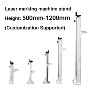 Mini máquina portátil de marcação a laser de fibra dividida, 20w, 30w, 50w, 60w, 70w, 100w, com rotador, para anel de metal, joias e aço