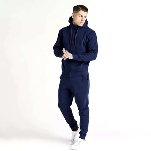 Survêtement en polaire baggy épais 100% coton personnalisé taille XXL Pantalon de survêtement à capuche pour hommes Ensembles de survêtement Fabricant de survêtements d'hiver - Product Image 4