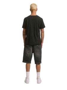 กางเกงยีนส์ขาสั้นผู้ชายสไตล์ใหม่สั่งทำพิเศษ แต่งขาดแบบดิสเทรส สีพื้น ผลิตในปากีสถาน มีจำหน่ายแล้ว - Product Image 2