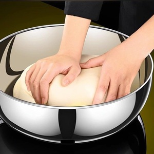 Bol de service en métal poli fait main Minimal India pour la présentation des aliments en café, l'hôtellerie et les événements, prix de gros - Product Image 6