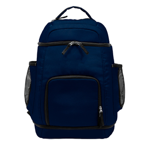 Sac à dos d'équipe souple personnalisé par sublimation, OEM, fermeture éclair, sport, école, sac de voyage personnalisé, SSB-0100 - Product Image 4