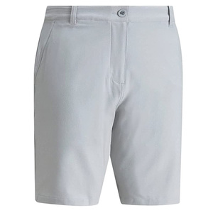 Pantalones cortos de playa de algodón elástico estilo callejero de moda de verano para hombres de talla grande pantalones cortos transpirables de secado rápido patrón sólido - Product Image 5
