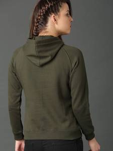 เสื้อมีฮู้ดสีทึบพิมพ์ลายตามสั่งสำหรับผู้ชายผู้หญิงเสื้อสวมหัวขนแกะคอวีทรงหลวมระบายอากาศบางเป็นมิตรต่อสิ่งแวดล้อมสำหรับฤดูหนาวฤดูใบไม้ร่วง - Product Image 2