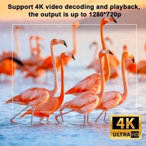 Phiên bản mới hy300pro giá thấp hơn kích thước nhỏ hơn màn hình chiếu lớn hơn <span class=keywords><strong>Android</strong></span> 11 4k giải mã Độ phân giải 720P Máy chiếu di động - Product Image 4