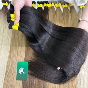 Cuticules cheveux alignés de qualité supérieure en vrac vietnamien cheveux naturels blonds 613 vierge cuticule alignée extension de cheveux humains - Product Image 2