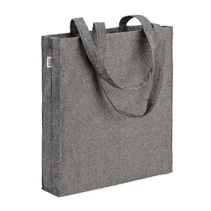 Borsa Shopper Promozionale Sostenibile in Cotone Riciclato, Compagna Ecologica per Gadget - Product Image 2