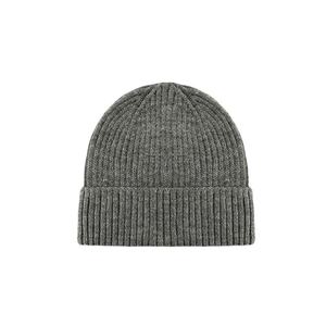 OEM ODM Jacquard Beanie Hat Thick Knitted Spandex Cotton Blend <b>Winter</b> Warm <b>Cap</b> Unisex Adult Image Style Common Pattern - Product Image 1