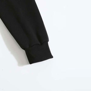 <b>Black</b> Color Made In Pakistan OEM Service Breathable Unique Design Street Wear Anti-Pilling Women's Hoodies & <b>Sweatshirts</b> - Product Image 6