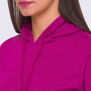 เสื้อฮู้ดสวมหัวแบบสั้นของผู้หญิงเสื้อครอปแบบถักบางสำหรับฤดูหนาว - Product Image 4