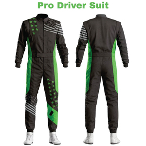 Traje de carreras de Go Kart personalizado de la mejor calidad Último diseño para venta en línea Nivel 2 CIK FIA Karting Auto Race Wear Suit - Product Image 1