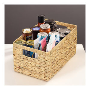 Cestas de almacenamiento rústicas hechas a mano de Vietnam, organizador ecológico y duradero para cafetería y restaurante en el momento de su llegada - Product Image 1