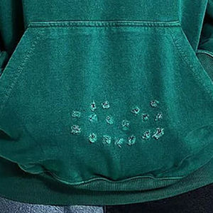 Sudadera con capucha de lana con estampado digital y abullonado para hombre de invierno, manga larga transpirable y cómoda con colores personalizados - Product Image 4