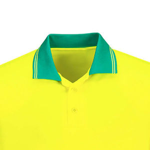 Camiseta Polo de Seguridad Reflectante, Transpirable, Impermeable, de Secado Rápido, Fluorescente, de Poliéster de Alta Visibilidad, Servicio OEM - Product Image 4