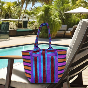 Bolsas de Plástico Grandes, Ecológicas, Recicladas, Reutilizables y Sostenibles, Modelo India, Tejido PP, Suministro al por Mayor, Cierre de Cremallera, Impresión Offset Personalizada - Product Image 2