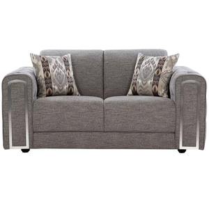 Sofá Roma Moderno de 2 Plazas, Cómodo Sofá de Tela para Sala de Estar, Oficina y Hotel, Disponible al Mejor Precio - Product Image 1