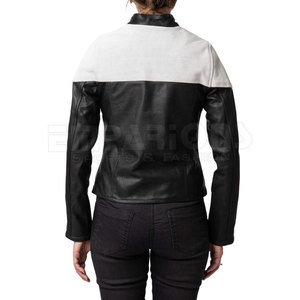 Chaqueta de cuero para motocicleta para mujer, equipo de protección para Moto CE, Original, de carreras, de cuero de vaca - Product Image 2