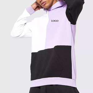 เสื้อฮู้ดดี้ผ้าฝ้ายสำหรับผู้ชายเสื้อมีฮู้ดผ้าคอตตอนสีพื้นไซส์ใหญ่พิเศษออกแบบโลโก้ได้ตามต้องการ - Product Image 6