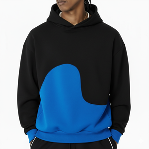 เสื้อเจอร์ซีย์ผ้าฝ้าย100% 500 GSM เฮฟวี่เวทกำหนดโลโก้ได้เองสำหรับยิมของผู้ชาย - Product Image 4