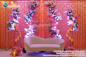 Candelabros de Metal para decoración de bodas, paredes de vela para eventos de boda al aire libre, elegantes, de nuevo diseño - Product Image 2