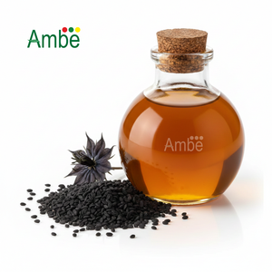 Aceite de Semilla de Comino Negro Prensado en Frío de Primera Calidad, Aceite de Nigella Sativa Puro y Natural, Proveedor Mayorista a Granel - Product Image 4
