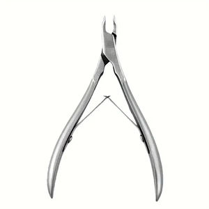 Alicates para Cutículas de Acero Inoxidable Premium, con Apertura de Mandíbula Ancha, Cuchilla Curva, Afilada y Precisa, Herramienta de Manicura y Pedicura para Zurdos - Product Image 1