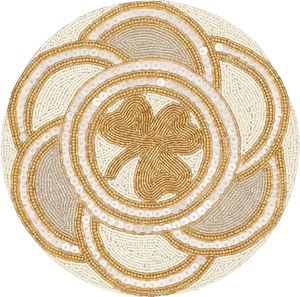 Top-Notch Quality Creative Handmade Beaded Pumpkin Design Home Decorative Beaded <b>Table</b> <b>Runner</b> <b>Dining</b> <b>Table</b> <b>Runner</b> for Gifted Use - Product Image 4