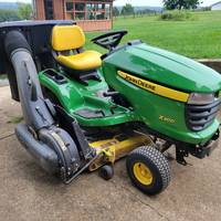Cortacésped John Deere de 2 tiempos, industrial, de alto rendimiento, a gasolina, con control remoto, tractor cortacésped con control eléctrico, 125cc, 200L
