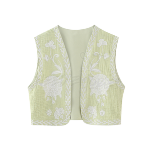 Top vente femmes classique costume gilet 100% professionnel bureau gilet haut du Pakistan fabricant - Product Image 3