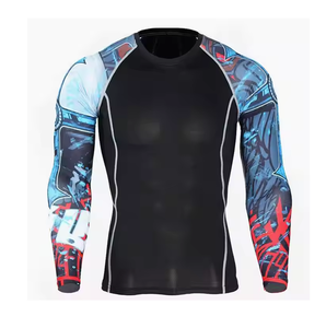 เสื้อยืด rash GUARD สีเหลือง & ดำสี Rush clothing - Product Image 1
