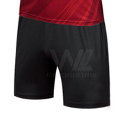 Meilleures ventes, prix bas, uniforme de football respirant, séchage rapide, léger, design personnalisé, 100% polyester, couleurs personnalisées et logo sur le devant
