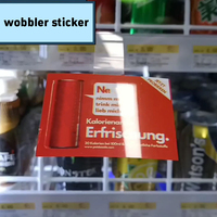 Exhibidores de PVC POP Personalizados OEM ODM, Tiras Publicitarias para Supermercados, Duraderas, Fáciles de Instalar, Colores/Logotipos Personalizados