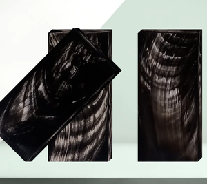 Plaque en corne de buffle de forme rectangulaire, 100% corne de buffle et d'ox, plaque optique en corne de buffle d'Inde - Product Image 6