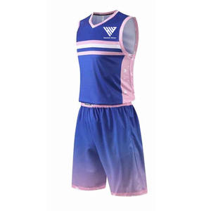ชุดเครื่องแบบบาสเกตบอลพิมพ์ลายบาสเก็ตบอลชุดกีฬาผ้าโพลีเอสเตอร์สำหรับผู้ชายและ100% - Product Image 1