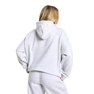 Conjunto de chándal de la mejor calidad Conjunto de sudadera con capucha y Jogger de 2 piezas de alta calidad Conjunto de chándales lisos para mujer Conjuntos de mujer - Product Image 4