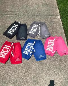 OEM Custom French Terry <b>Shorts</b> Heavyweight Cotton Streetwear Vintage Distressed Sun Faded Acid Wash <b>Shorts</b> for Men - Product Image 5