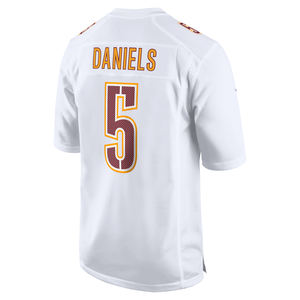 Nuevos Diseños 2026, Camiseta de Fútbol Americano, Camiseta Negra de los Washington Commanders, Camisetas de Juego de Jayden Daniels - Product Image 3