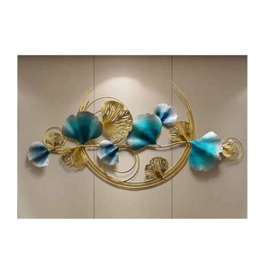 Décoration murale de Noël en laiton argenté doré, design vertical léger, artisanat de haute qualité, accessoires faciles à monter - Product Image 1