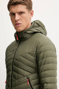 Veste longue bouffante OEM pour hommes, vêtements d'extérieur d'hiver chauds à capuche personnalisés, vêtements de ville décontractés, fabricant et fournisseur d'usine - Product Image 4