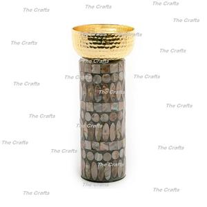 Marvelous Design Metal Hammered Gold Color Serving Bowl For Wedding And Home Serving Salad <b>Dry</b> Fruits Bowl - Product Image 3