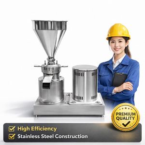 เครื่องบดกระเทียมอุตสาหกรรมใช้304บดถั่วเครื่องทำนมเครื่องบดผลไม้และผักขิงเครื่องบดคอลลอยด์ - Product Image 2