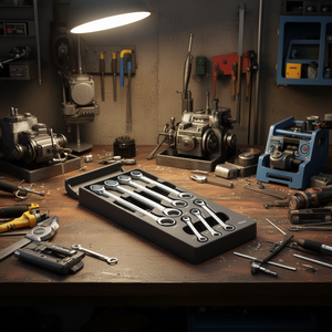 ชุดประแจวงแหวนฟิกซ์เกียร์แบบตรง Facom MOD.64 เมตริก ถาดขึ้นรูปด้วยความร้อน - Product Image 3