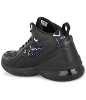Chaussures de sport athlétiques en cuir synthétique personnalisées de qualité supérieure, baskets tendance montantes, chaussures de marche décontractées, bottes de terrain synthétique, chaussures de basketball